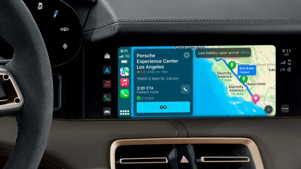 Porsche Reminds Everyone That CarPlay And EVs Can Coexist Just Fine