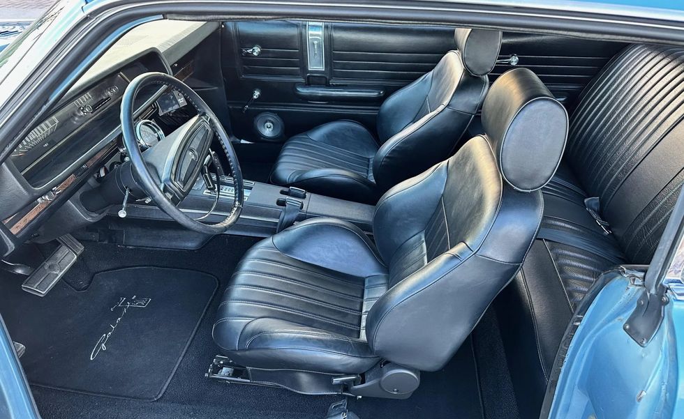 1968 ford galaxie 500 fastback hardtop interior