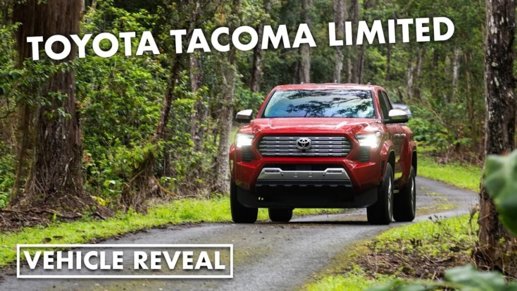 Take a walkaround tour of the 2024 Toyota Tacoma Limited