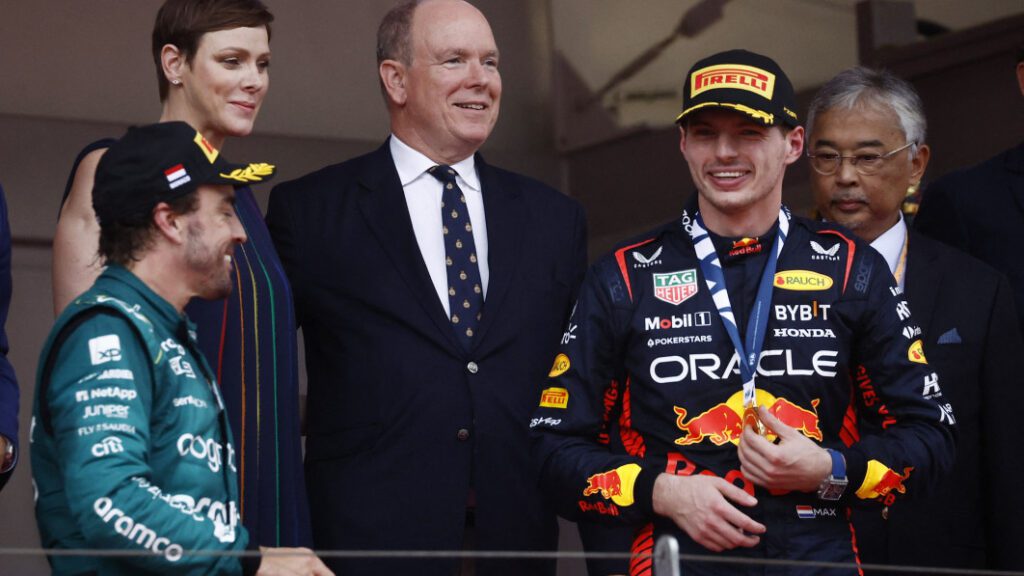 Verstappen wins Monaco GP to extend F1 championship lead; Alonso 2nd ahead of Ocon