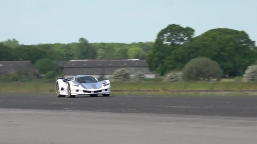 Watch the Aspark Owl set new EV speed records, at nearly 200 mph