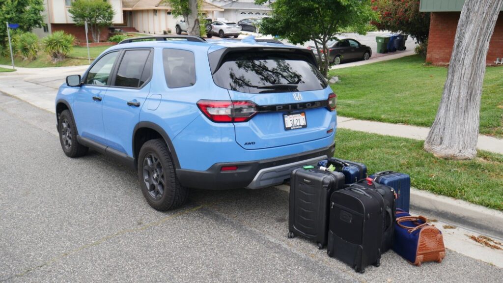 2023 Honda Pilot TrailSport Luggage Test: How much space behind the third row?