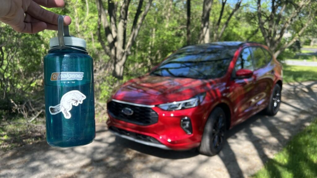 2023 Ford Escape Cupholder Mega Test: Will the Nalgene bottle fit?