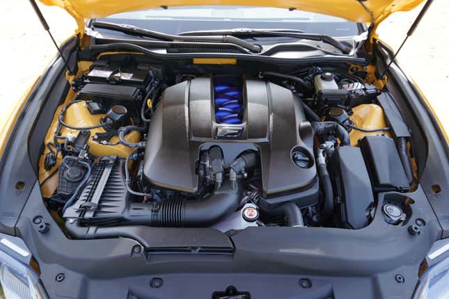 Image for article titled 2023 Lexus RC F Has An Engine That’ll Make You Forgive Its Sins