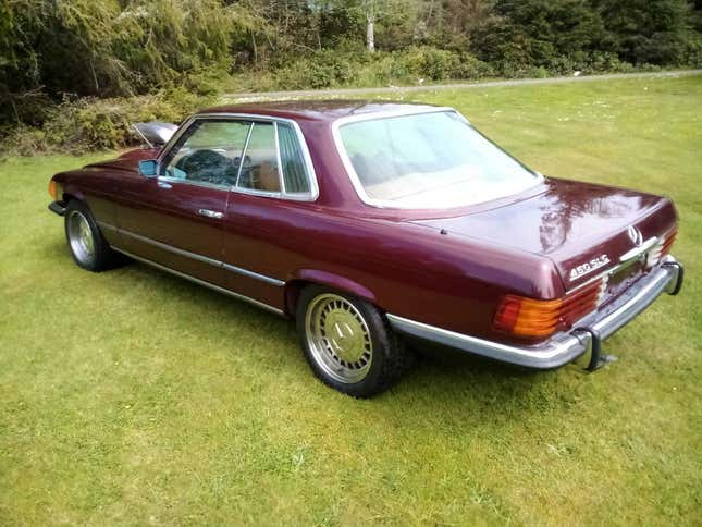 Image for article titled At $5,500, Is This Chevy-Powered 1973 Mercedes 450 SLC A Crazy Good Deal?