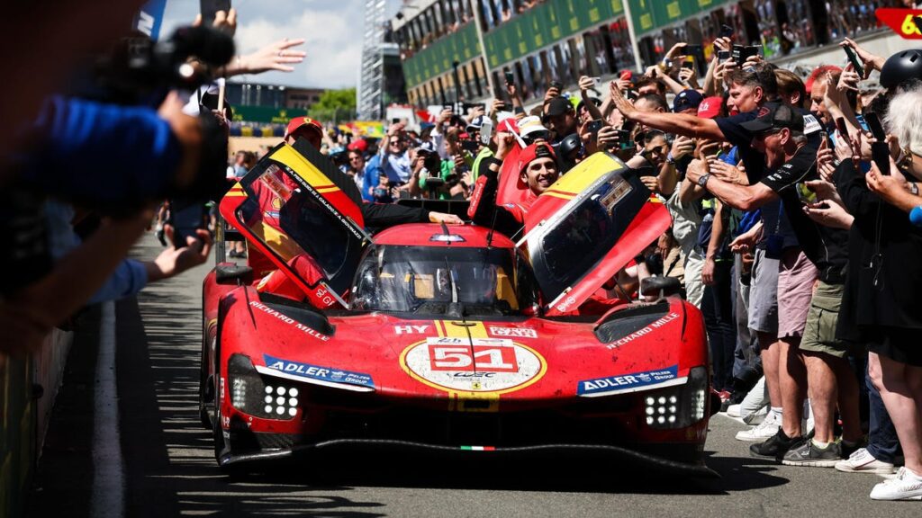 Ferrari Wins 24 Hours Of Le Mans For First Time Since 1965