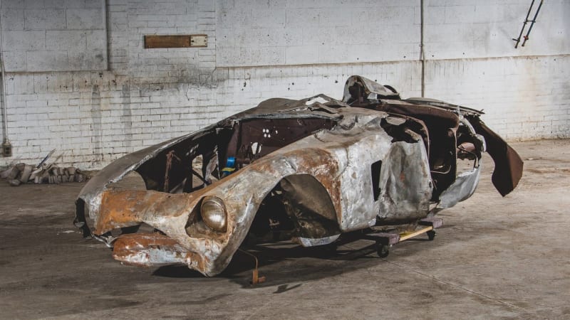 Historic Ferraris that were 'lost and found' go to auction in Monterey