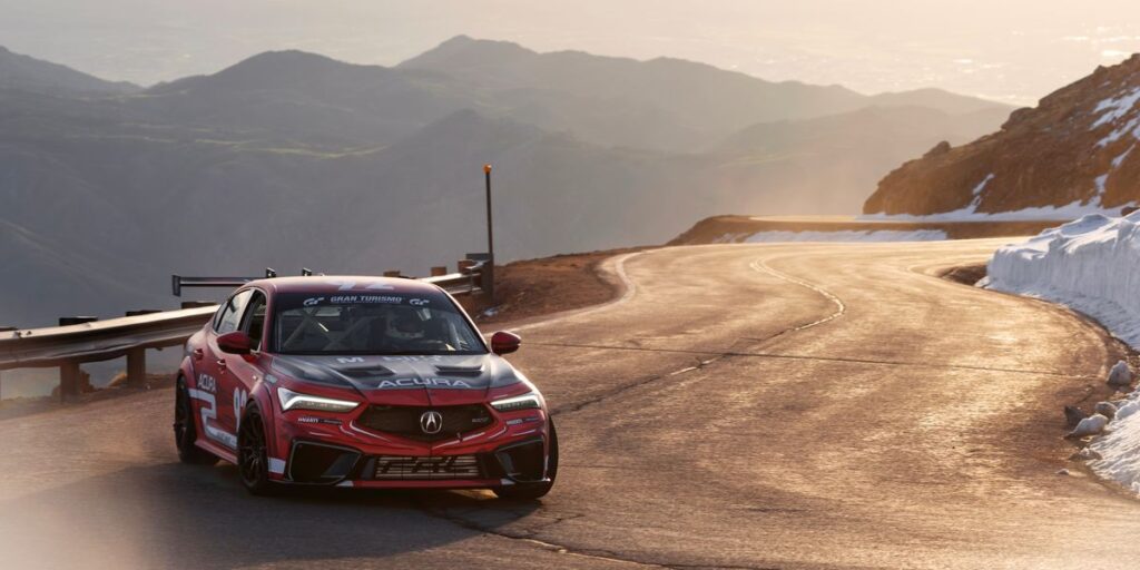 2024 Acura Integra Type S Will Race in This Year's Pikes Peak Hill Climb