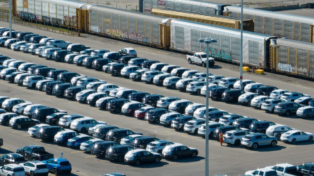 70,000 New Cars Haven't Made It To Dealer Lots Thanks To Rail Car Shortage