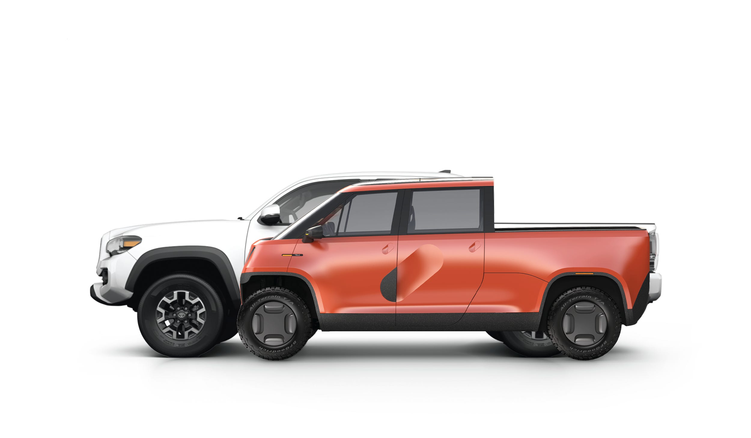 EV startup Telo's first electric truck.