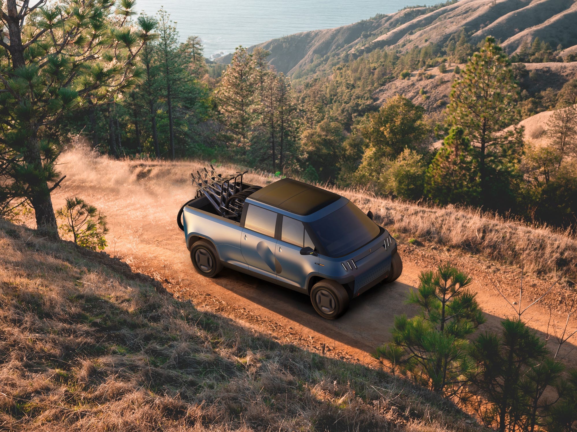 EV startup Telo's first electric truck.