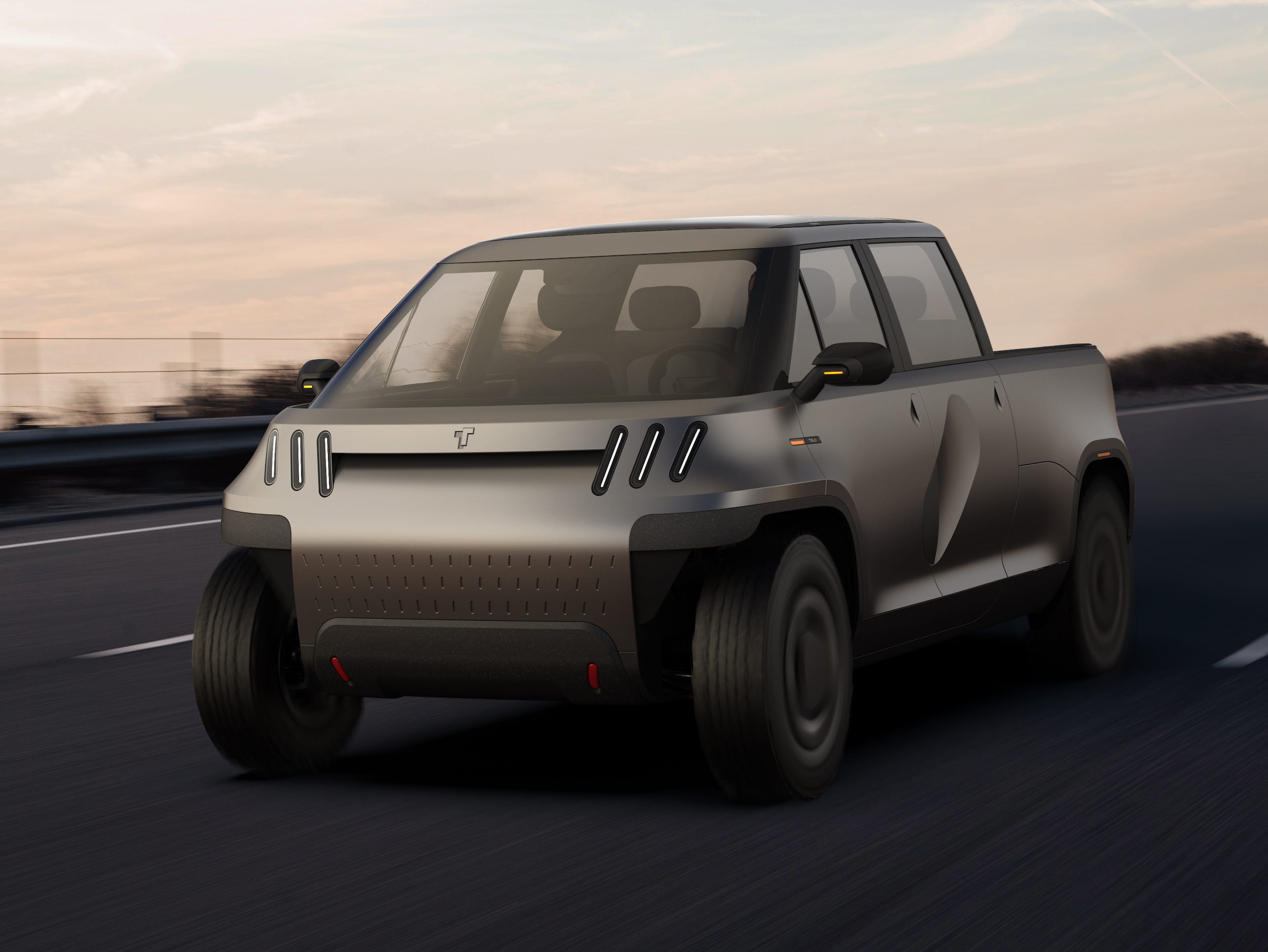 EV startup Telo's first electric truck.