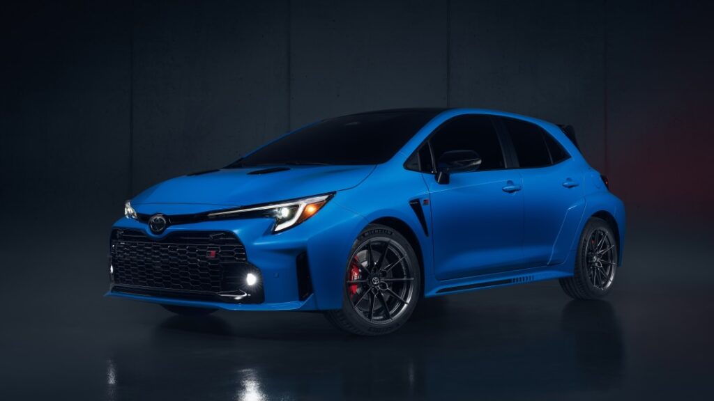 2024 Toyota GR Corolla Circuit Edition turns up the heat with Blue Flame