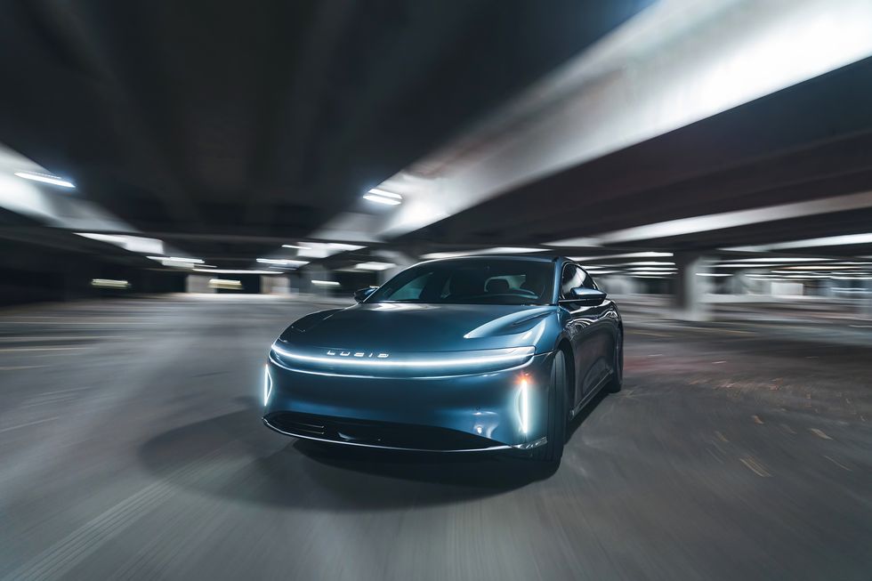 2023 car and driver evoty lucid air pure awd
