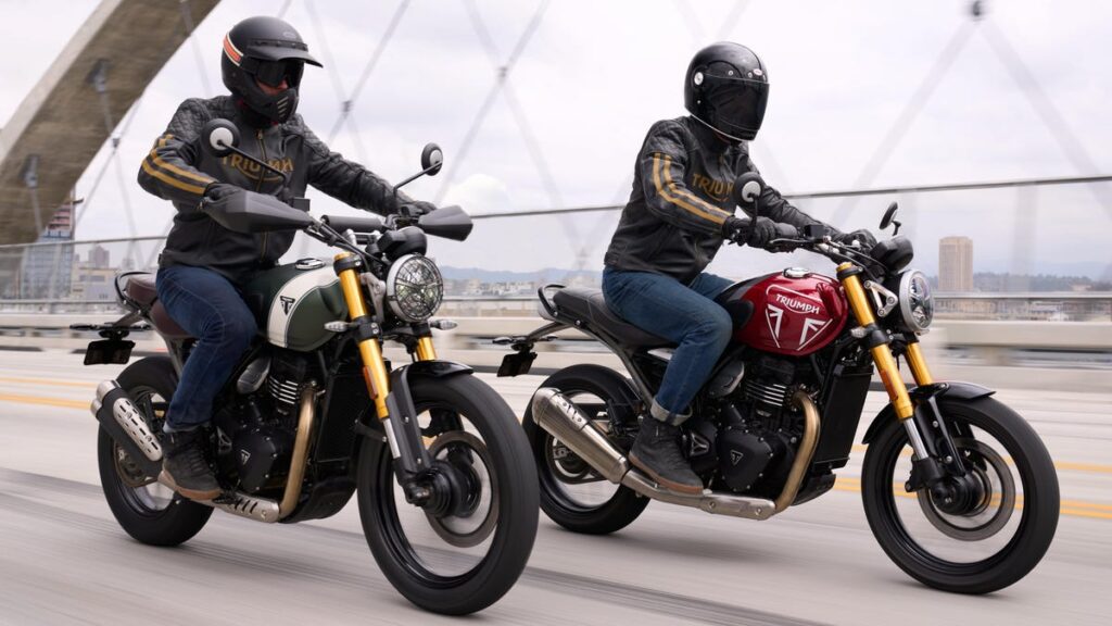 The Triumph Speed 400 And Scrambler 400 X Are The Mini Modern Retro Bikes You've Been Waiting For