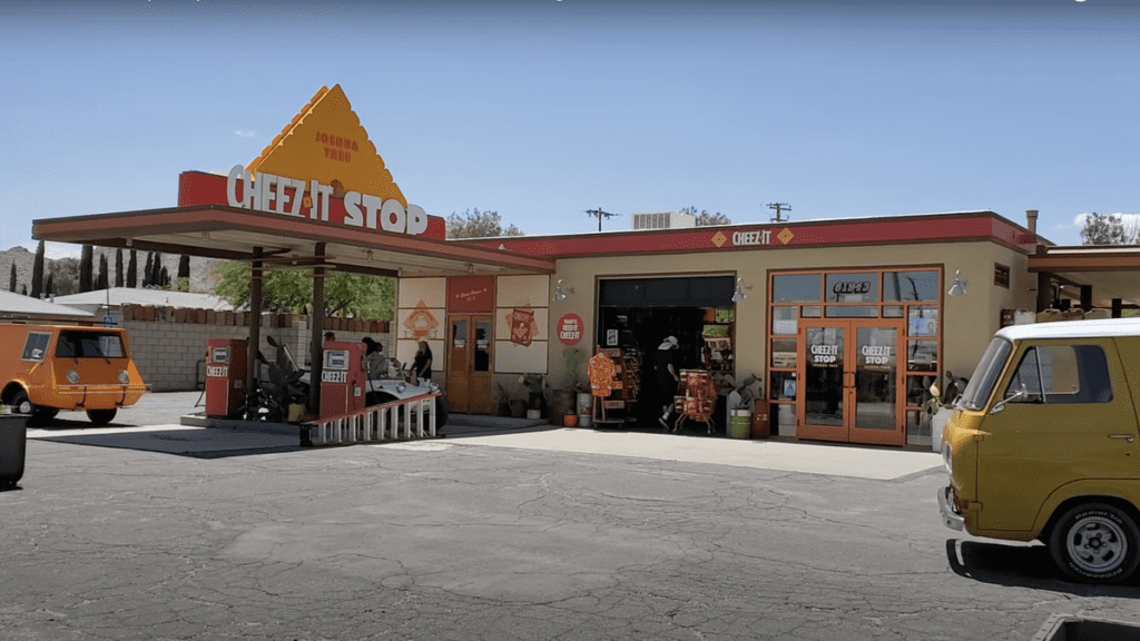 Apparently, Cheez-It Opened A Temporary Pitstop In Palm Springs, CA