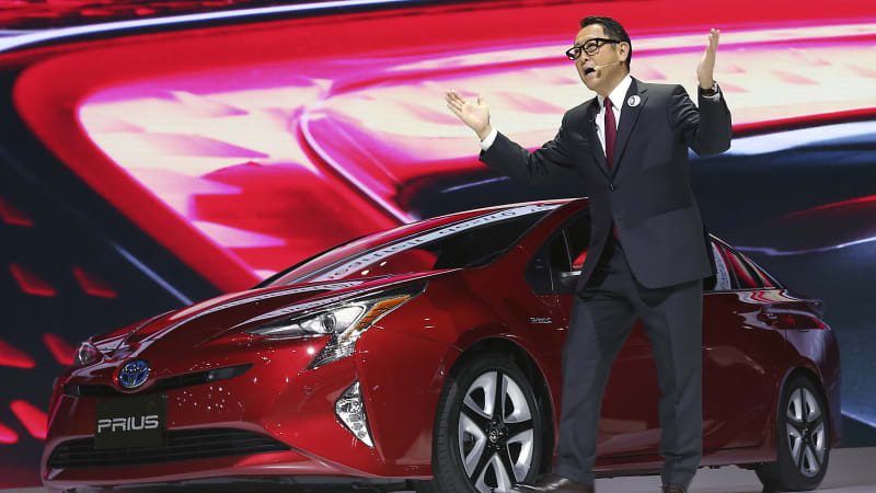 California, New York pensions vote against Toyota chairman Akio Toyoda