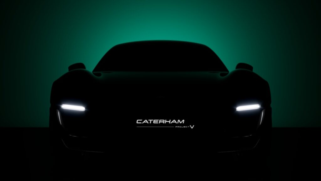 Caterham Project V concept is an electric coupe that breaks with tradition