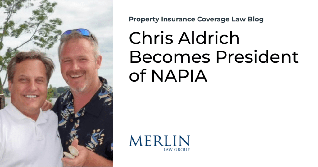 Chris Aldrich Becomes President of NAPIA 