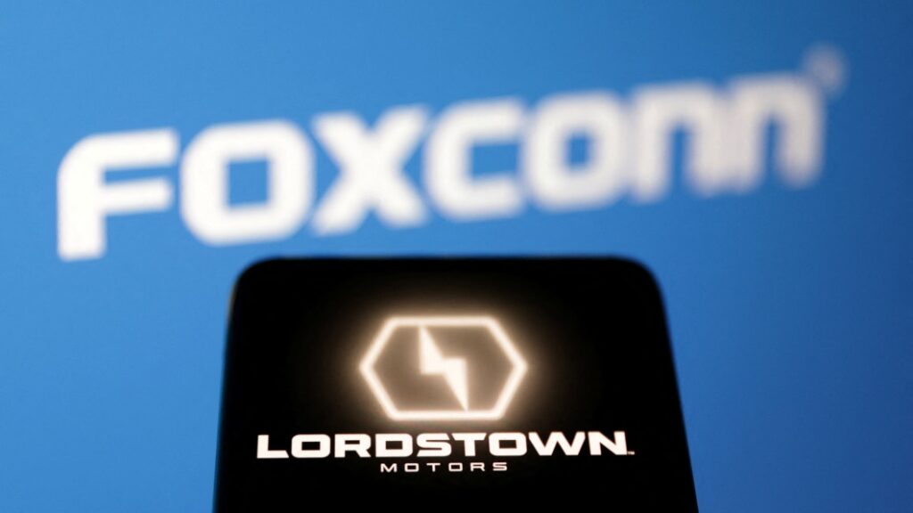 EV maker Lordstown plans to sue Foxconn over funding dispute