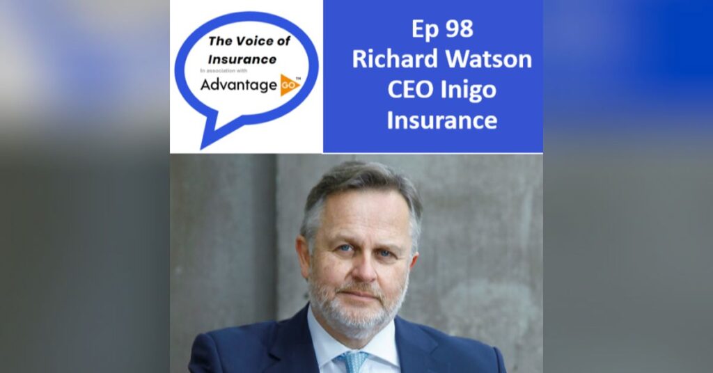 Ep 98 Richard Watson CEO Inigo Insurance: Low ego and high collaboration