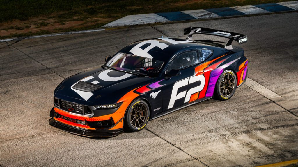 Ford Mustang GT4 turns the Dark Horse into a race horse