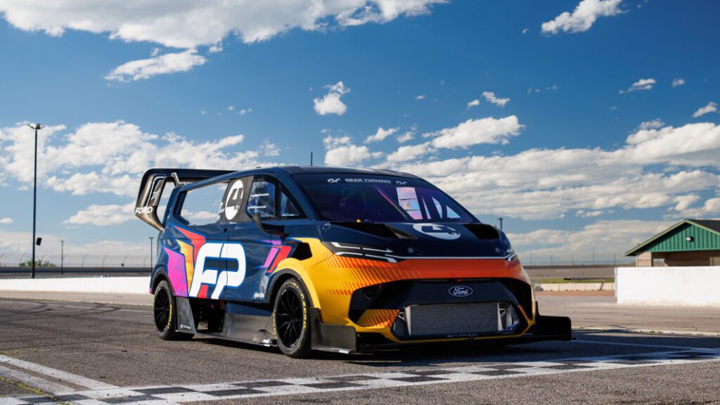 Ford will field a revised electric SuperVan at the Pikes Peak International Hill Climb