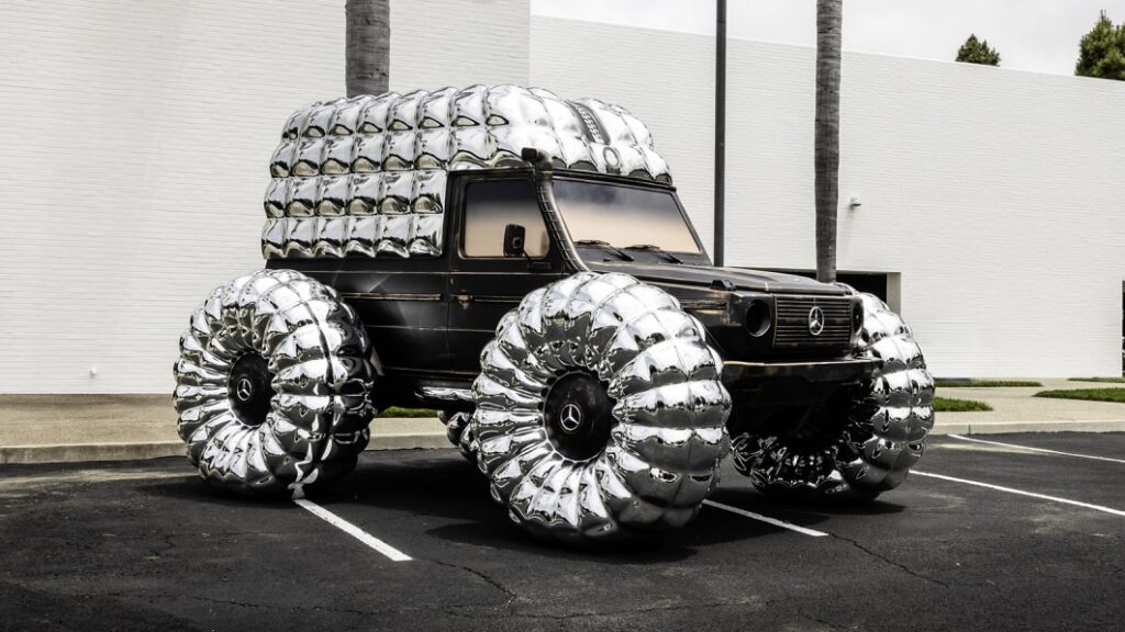 The Mercedes-Benz Project Mondo G is puffy