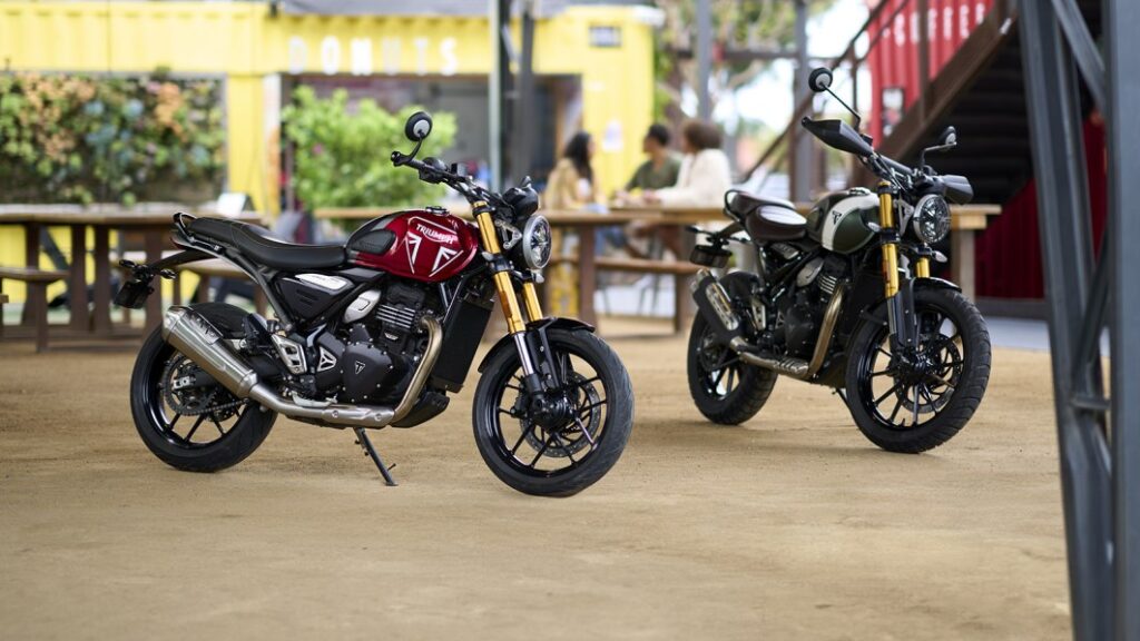 Triumph reveals entry-level retro bikes with Speed 400, Scrambler 400 X