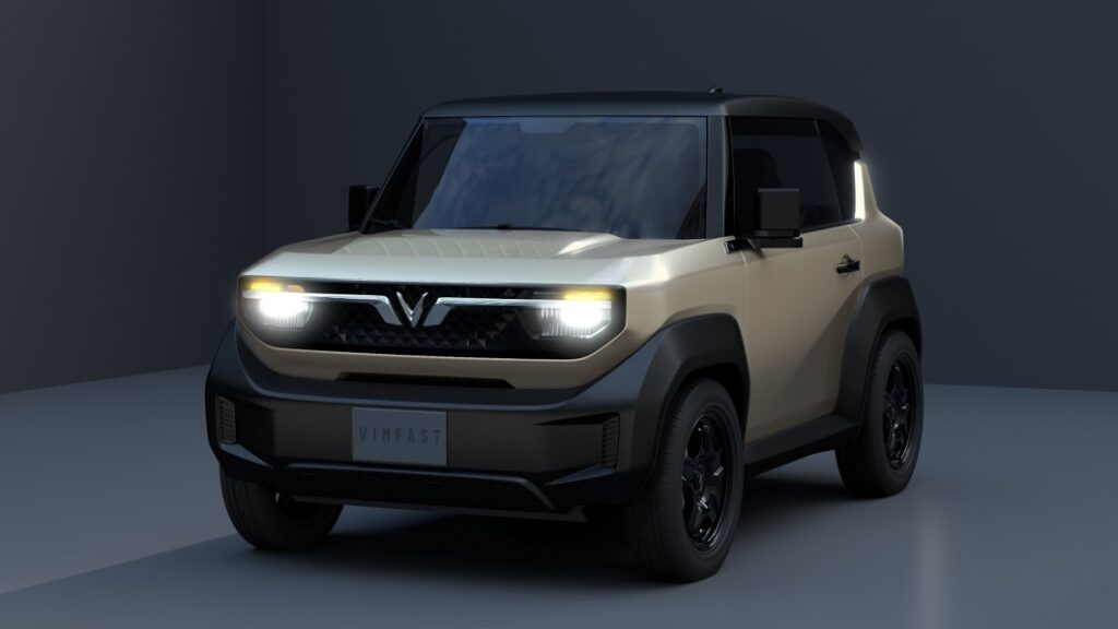 VinFast VF3 is a rugged-looking urban EV for the Vietnamese market