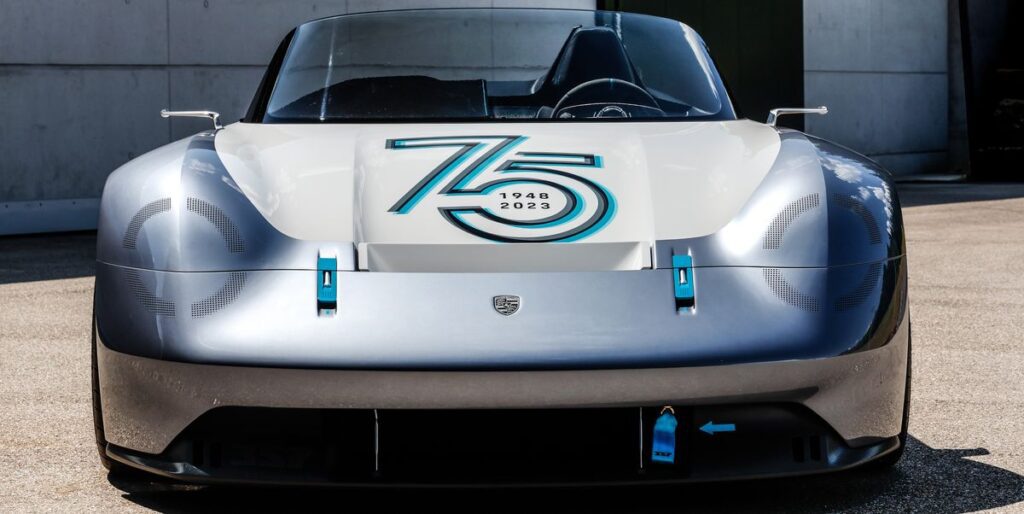 1073-HP Porsche Vision 357 Speedster Loses Roof, Gains Electric Power