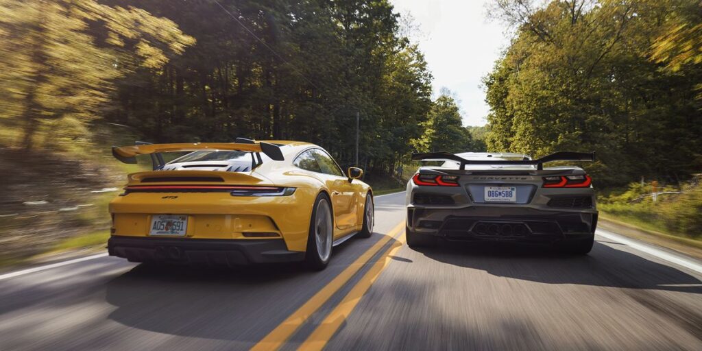 Wail Tale: 2023 Chevrolet Corvette Z06 vs. 2022 Porsche 911 GT3