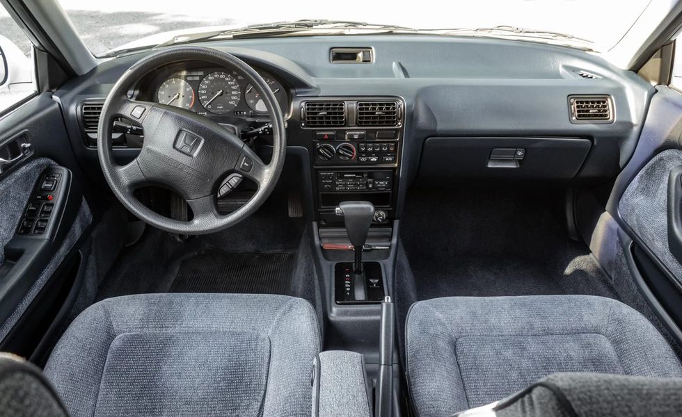 1993 honda accord lx wagon interior