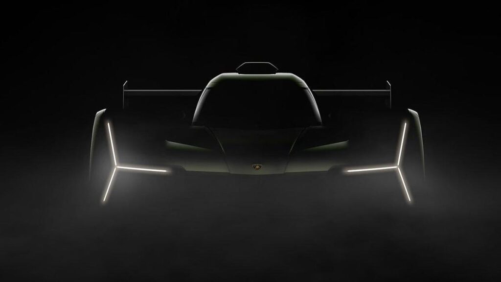 It Sure Seems Like Lamborghini's LMDh Le Mans Prototype Just Leaked