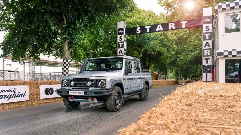 Ineos Debuts Its Quartermaster Pickup At Goodwood And Hot Damn It's Good