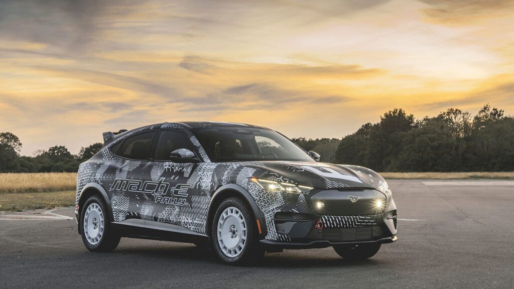 Ford Sent The Mustang Mach-E To Rally School