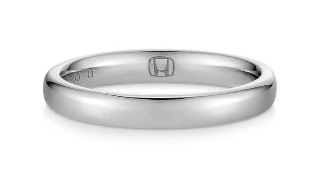 Image for article titled Say &#39;I Do&#39; With These Honda Wedding Bands From Japan