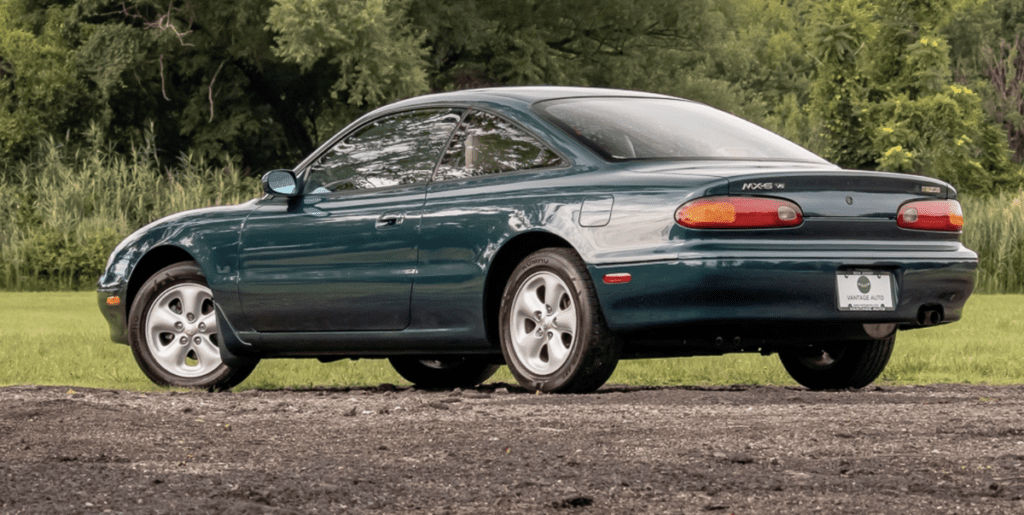 1993 Mazda MX-6 with Ultra-Low Miles on Bring a Trailer