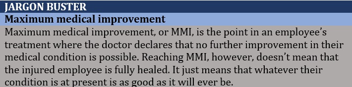 What if an employer cannot accommodate work restrictions – maximum medical improvement