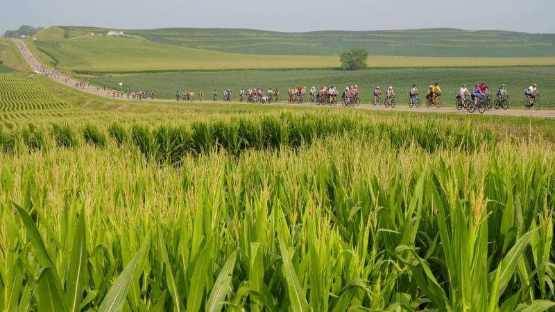 World's biggest recreational bike ride begins golden anniversary trek across Iowa