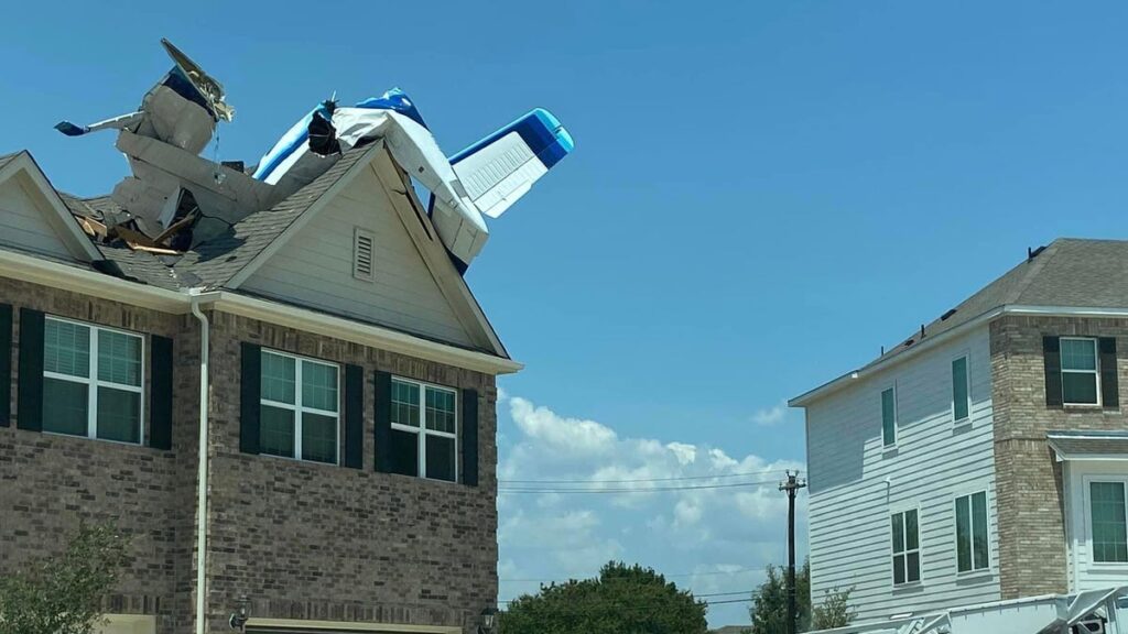 Single-Engine Plane Crashes Into Suburban Texas Home After Breakfast Run