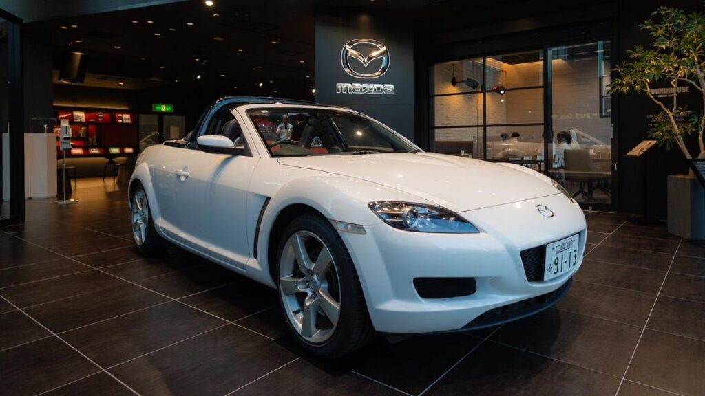 Mazda Made A Roof-Less RX-8 For Its Hometown Baseball Heroes