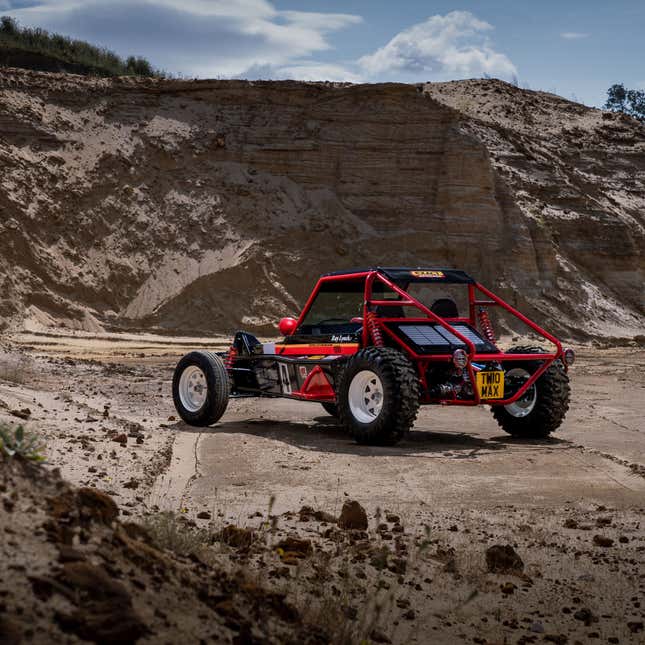 A photo of the rear end of The Little Car Company Wild One. 