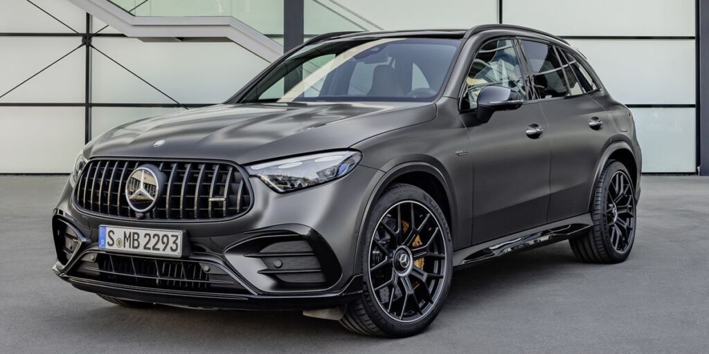 2025 Mercedes-AMG GLC63 Reinvented as a 671-HP Plug-In Hybrid