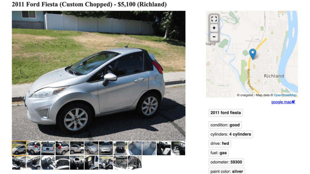 Grab Your Wallets: That Squished Ford Fiesta Is For Sale