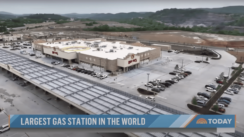 World's Largest Gas Station Opens Just In Time To Celebrate America