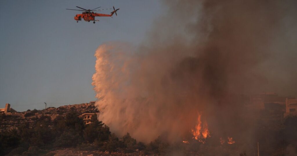 Europeans lack insurance protection as wildfires and drought batter the region