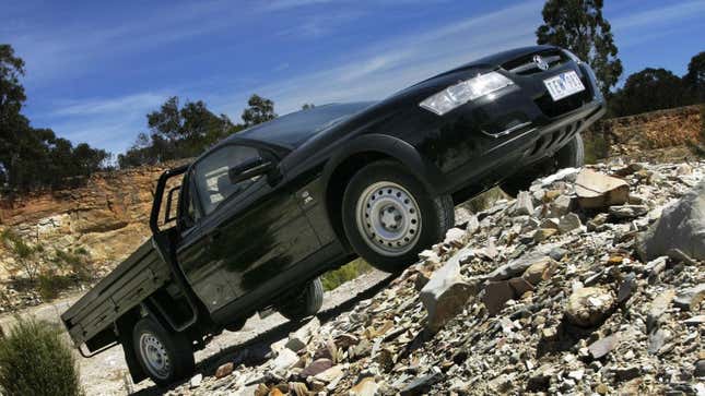 Image for article titled All Hail The Holden One Tonner, King Of Work Trucks In The Outback