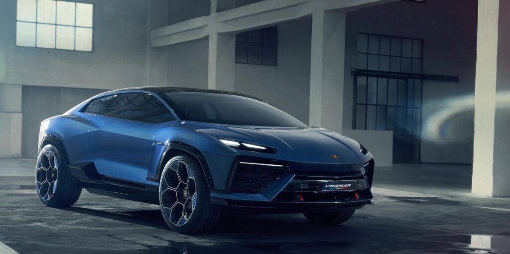 Lamborghini Lanzador Concept Previews an Exotic High-Riding EV Coming in 2028