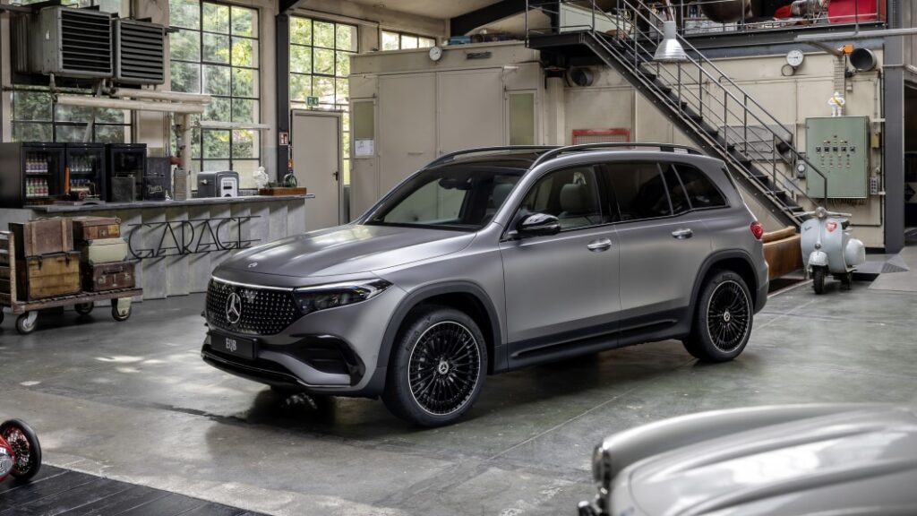 2024 Mercedes-Benz EQB refreshed with new looks, more tech